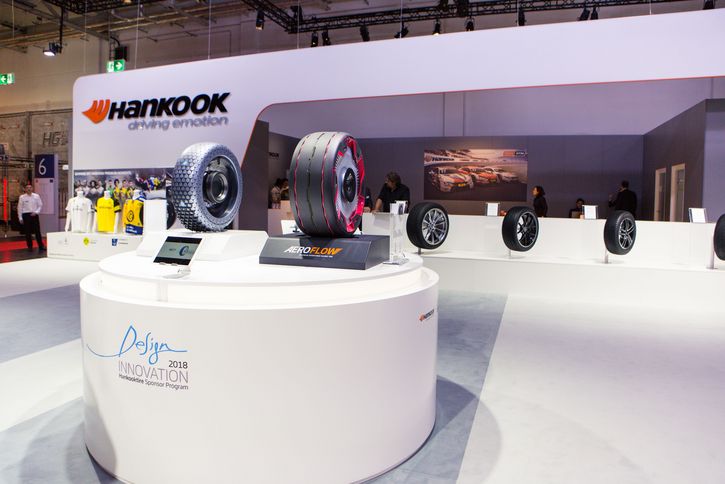 Hankook Tire presents new futuristic concept tyres at the Essen Motor Show 2018